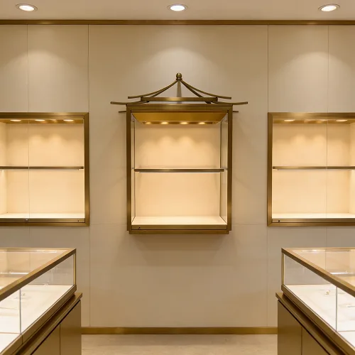 马孛罗珠宝展柜定制实拍图