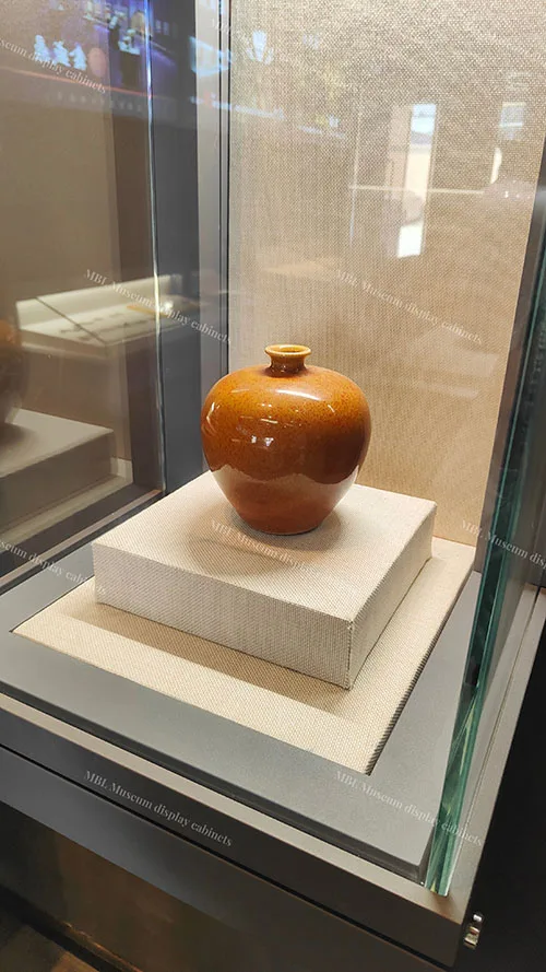 博物馆专用壁挂式文物展柜 恒温恒湿独立展示柜 可定制