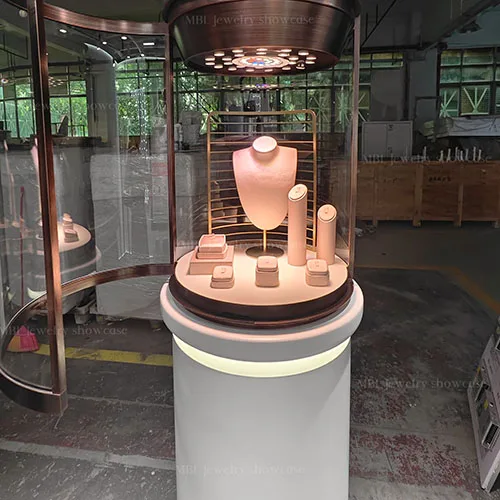 马孛罗珠宝展柜定制实拍图