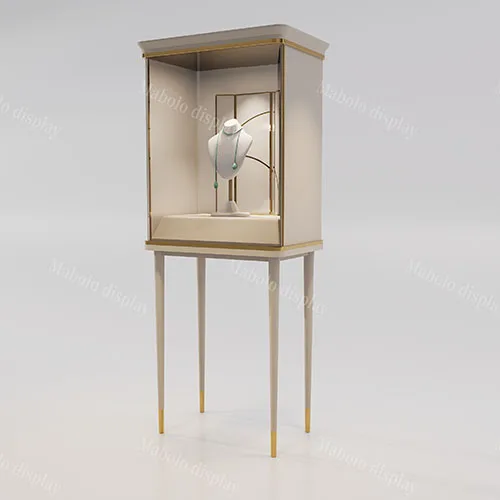 奢侈品店专用高脚展柜 玻璃罩珠宝首饰展示柜
