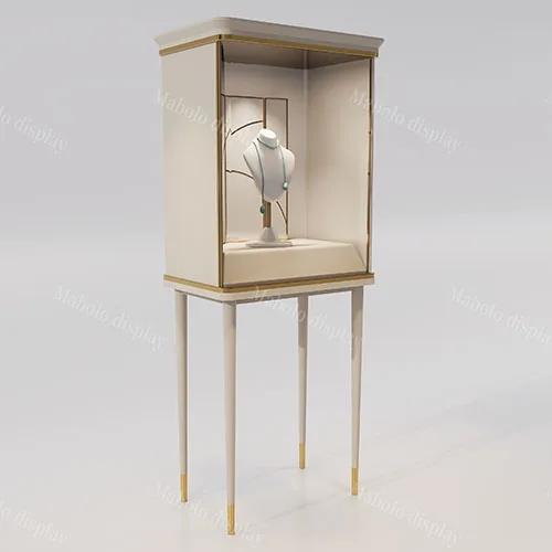 奢侈品店专用高脚展柜 玻璃罩珠宝首饰展示柜