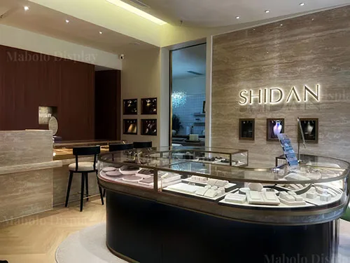 SHIDAN高端珠宝店 | 轻奢高级风空间全案落地