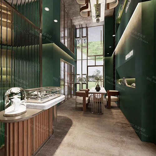 马孛罗珠宝展柜定制实拍图